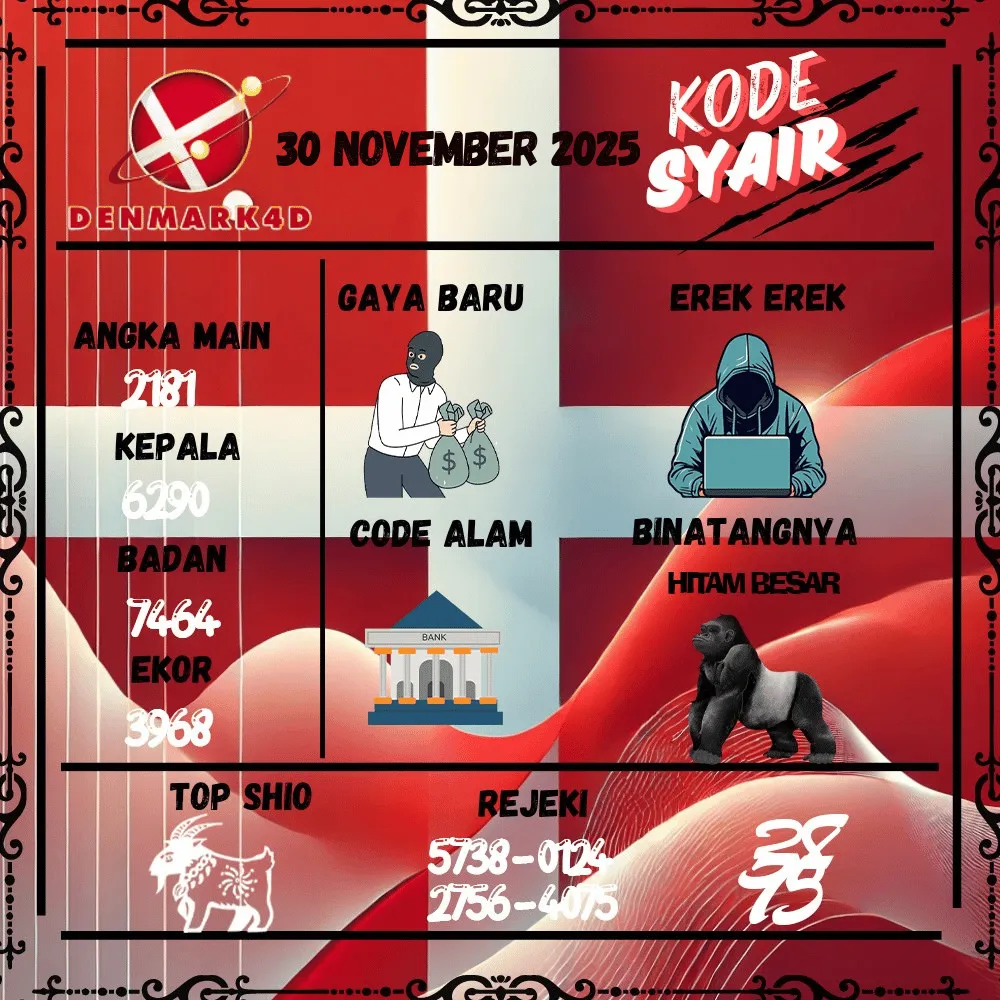 Kode Syair Denmark4D Pools - November Pools