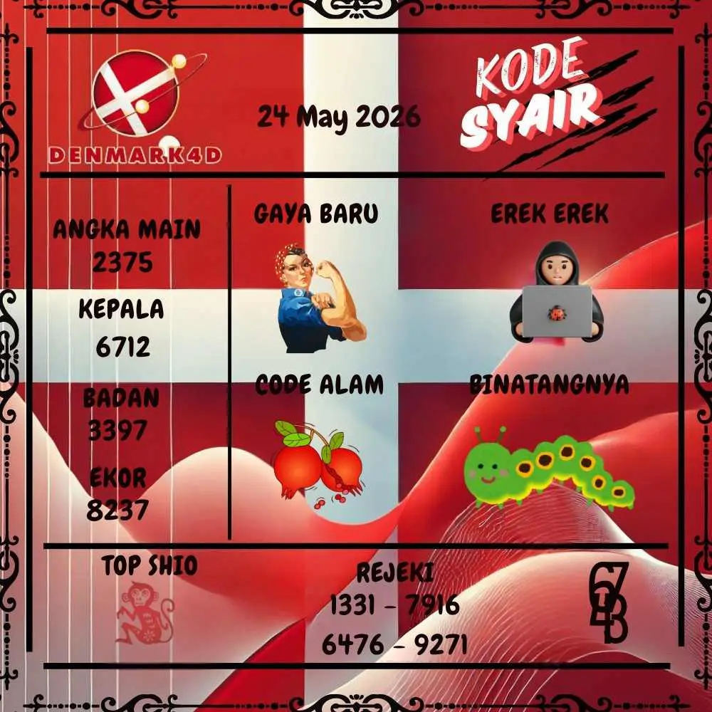 Kode Syair Denmark4D Pools Mei 2026