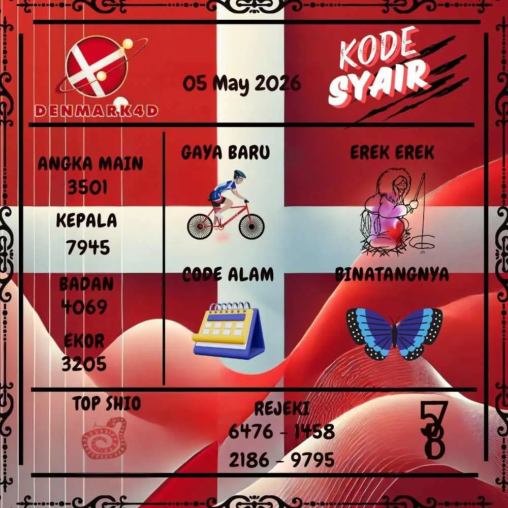 Kode Syair Denmark4D Pools Mei 2026