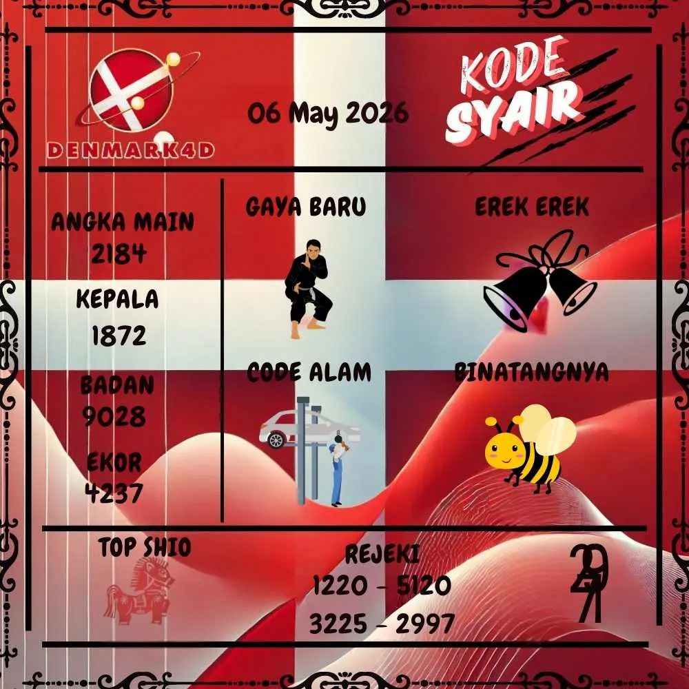 Kode Syair Denmark4D Pools Mei 2026